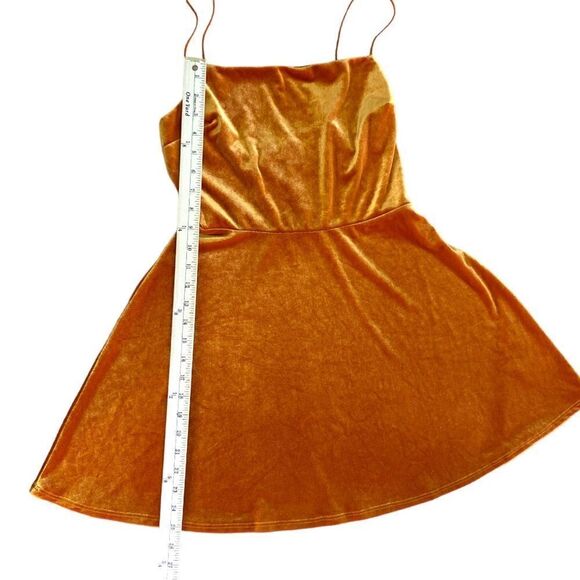 Urban Outfitters Velour Mini Dress M - Picture 8 of 12